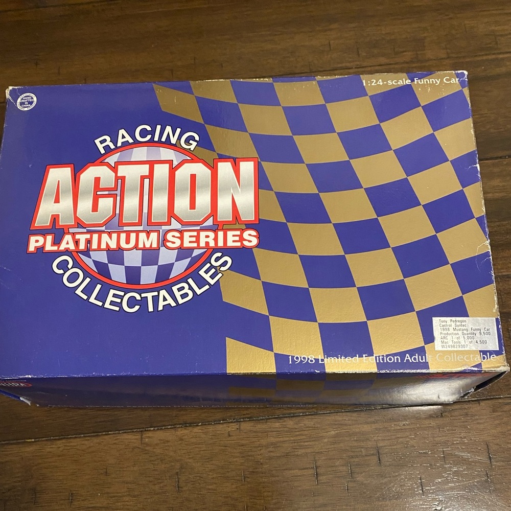 NHRA Tony Pedregon 1998 Limited Edition Mustang Funny car